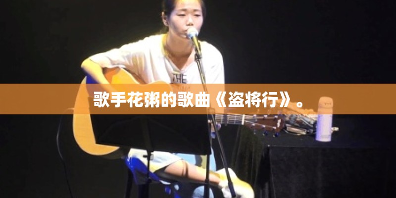 歌手花粥的歌曲《盗将行》。