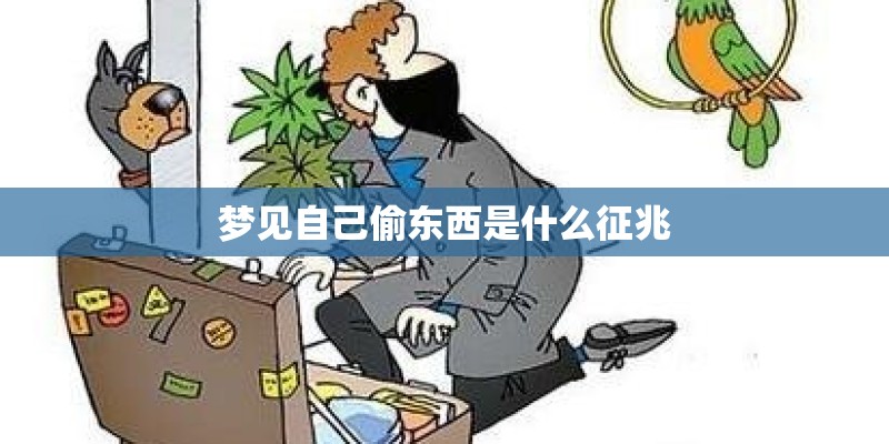 梦见自己偷东西是什么征兆