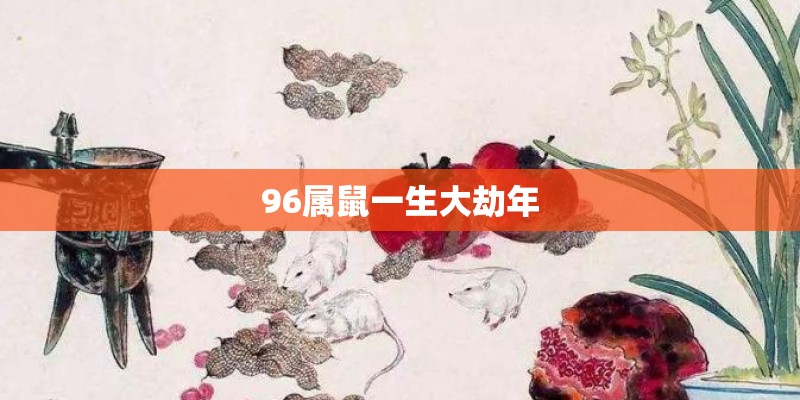 96属鼠一生大劫年